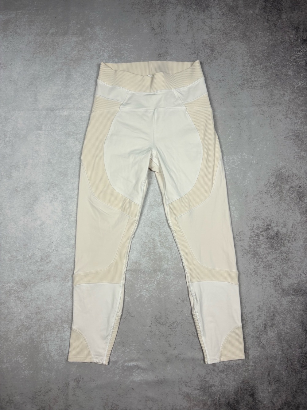 Lululemon New Ambition SHR Super High Rise Tight 25” In Crème White